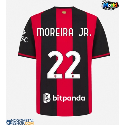 Moški Nogometni dresi AC Milan Diego Moreira #22 Domači 2026-27 Kratek Rokav
